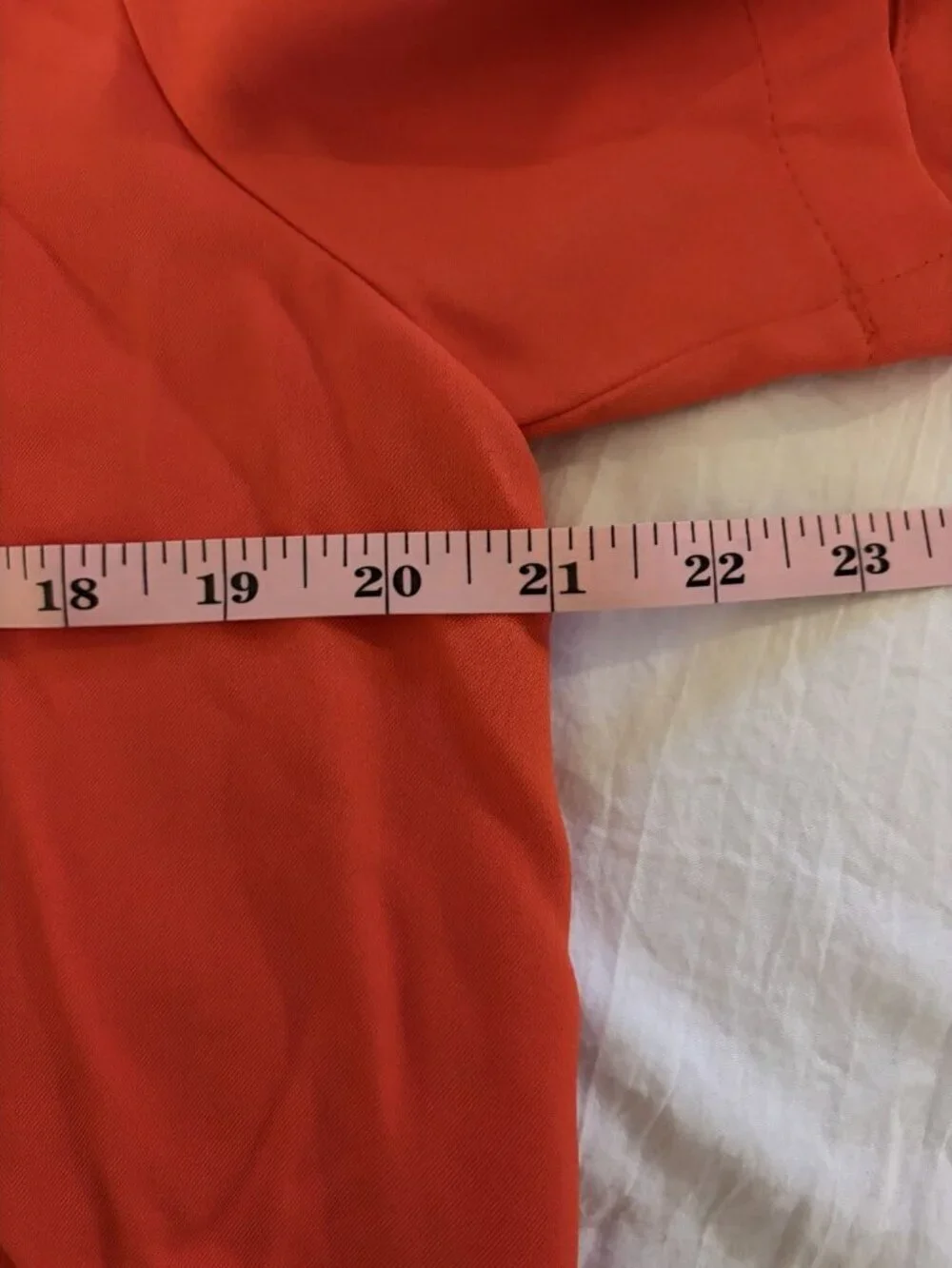 Marcell Von Berlin Women’s Orange Mini Button Front Dress Size 6 NWT